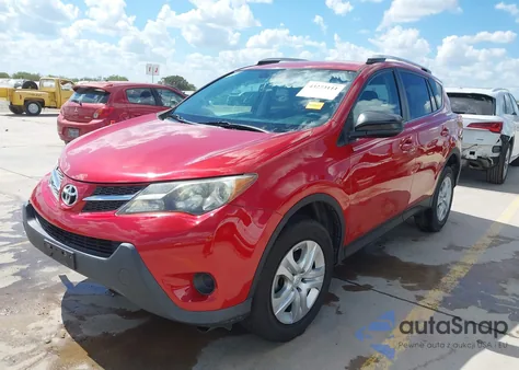 2014 Toyota Rav4 Le z USA, uszkodzony, nr VIN 2T3ZFREV0EW095564